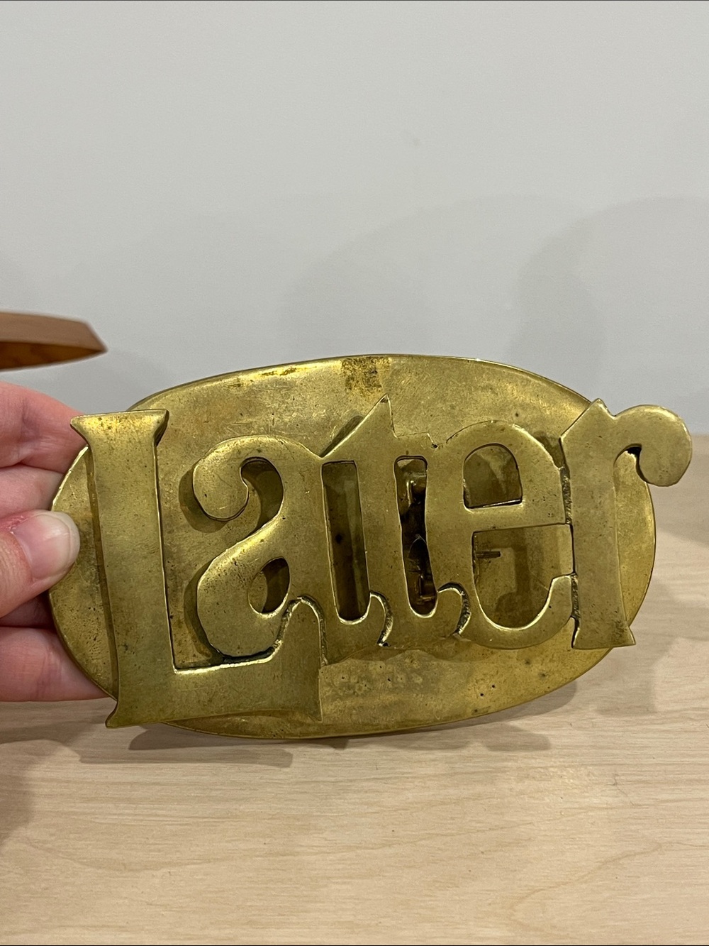 Brass Later Clip